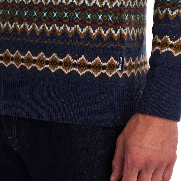 ❌SOLD❌barbour case fair isle crew neck sweater XL - Picture 8 of 8